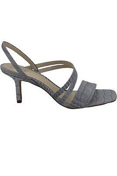 Top Rated Vince Camuto Leather Strappy Heeled Sandals Savesha, Women's Shoes Fitted Open Toe Slingback Sandals With Padded Heel, Fitted Strappy Sandals With Reinforced Heel, Elegant Open Toe Heels With Textured Footbed, Strappy Sandals Heels, Heeled Sandals, Top Rated, Vince Camuto, Women's Shoes, Open Toe