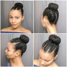 Twist Updo Natural Hair, Flat Twist Updo Natural Hair, Updo Natural Hair, Natural Hair Bun, Twist Updo, Flat Twist Updo, Natural Hair Twist Out