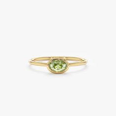 14k Solid Gold Peridot Ring Large Oval Peridot Bezel - Etsy Gold Peridot Ring, Memory Ring, Peridot Jewelry, Peridot Stone, August Birthstone, Beautiful Gift Wrapping, Peridot Ring, Initial Jewelry, Peridot Gemstone