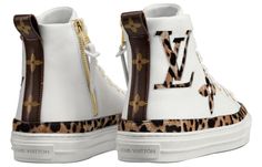 Louis Vuitton LV Stellar 1A5NP2 Louis Vuitton Shoes Heels, Louis Vuitton Boots, Trainer Boots, Louis Vuitton Shoes, Shoes White, Sports Shoes, Stylish Sneakers, Wedding Sneaker, High Top