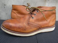 Red Wing Heritage 3140 Work Chukka Boots Mens Tan Oro-iginal USA UK 9 | US 10 Awesome shoes with minor scuffs check photos. PLEASE VIEW ALL PHOTOS CAREFULLY AS I CONSIDER THEM PART OF THE DESCRIPTION. I WILL GLADLY COMBINE SHIPPING FOR MULTIPLE ITEMS PURCHASED IF THEY CAN BE SAFELY SHIPPED TOGETHER. DELIVERY WITHIN 5 BUSINESS DAYS, 1-2 BUSINESS DAY HANDLING. ONCE YOUR PAYMENT CLEARS, THIS ITEM WILL COME PROFESSIONALLY PACKAGED AND SHIPPED WITH CARE. PLEASE CONTACT ME THROUGH MESSAGES IF YOU HAVE ANY QUESTIONS OR CONCERNS. THANKS FOR LOOKING Awesome Shoes, Boots Mens, Red Wing, Red Wings, Chukka Boots, Nice Shoes, Kenya, Shoe Boots, Bathing Beauties