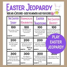 an easter game for children to play