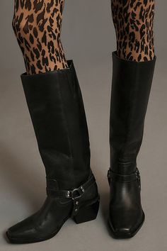 Leather or suede upper Synthetic insole, sole Pull-on styling Imported | James Moto Boots by Matisse in Black, Women's, Size: 7.5, Leather/Suede at Anthropologie Black Moto Boots, Safari Chic, Chic Shop, La Fashion, Moto Boots, Black Fits, Shoe Sale, Black Boots, Clothing And Shoes