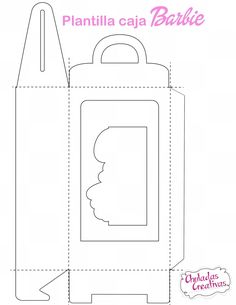 an image of a paper bag with the silhouettes of a woman's face in it