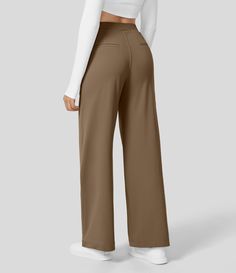 Elastic Waist Trousers, Chic Pants, Cute Pants, Leg Work, Work Trousers, Bleach Wash, School Fits, Floral Pants, Daily Look