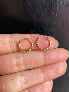 ✨14K Real Gold Circle Earrings - Solid Gold 1.4cm Circle Earrings - Classic Gold Hoop Earrings - Hoop Earrings Gift for Her✨ Material: Solid Gold (Not Gold Filled or Gold Plated) Karat: 14K (real gold stamp 585)  Gold Color: Rose Gold  ⭐️Approximate weight : 1.25 gram ✅Available in yellow gold, rose gold or white gold options 🎁You can give it directly as a gift to your lover, girlfriend, colleague, good friend,or yourself! Or just give the most special person in your life as a surprise gift to Rose Gold Round Huggie Earrings, Nickel Free Rose Gold Cartilage Earrings, Nickel-free Rose Gold Cartilage Earrings, Gold Hypoallergenic Round Cartilage Earrings, Adjustable Hypoallergenic Rose Gold Huggie Earrings, Nickel-free Rose Gold Round Huggie Earrings, Nickel-free Yellow Gold Hoop Septum Ring, Nickel Free Rose Gold Round Huggie Earrings, Adjustable Nickel-free Round Huggie Earrings