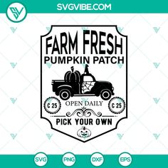 the farm fresh pumpkin patch is on sale