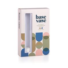 the base vase is in its box and ready to be used as an electric toothbrush