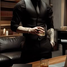 Ceo Aesthetic Outfits Men, Dante Russo, Aesthetic Guy, Affirmations Confidence, Effortless Aesthetic, Black Suit Men, Gentleman Aesthetic, Classy Outfits Men, Dark Men