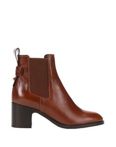 Brand logo Solid color Elasticized gores Round toeline Square heel Leather lining Rubber sole Contains non-textile parts of animal origin Ankle Boots Brown, Brown Ankle Boots, Boots Brown, See By Chloe, Womens Ankle Boots, Trendy Shoes, Womens Boots Ankle, Soft Leather, Chelsea Boots