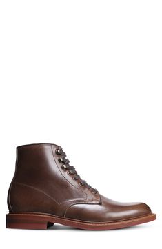 A plain-toe boot is hand crafted in the USA and welted to a durable rubber tread. Lace-up style Leather upper and lining/rubber sole Made in the USA of imported materials Men's Shoes Allen Edmonds, Up Styles, Boots Men, Combat Boots, Men's Shoes, Leather Upper, Hand Crafted, Nordstrom, Lace Up