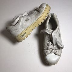 Super Hard To Find, Distressing Is Incredibly Cool And Unique, Rubber Soles Are In Great Condition. Please Look At The Pictures What You See Is What You Get. Please Check Out Our Other Items And Give Our Account Account A Follow For New Items Listed Periodically. No Returns. Thank You! :) Shoes Vintage, Chunky Sneakers, Skechers Shoes, Vintage Shoes, Sneakers White, New Items, Women Shoes, Sneakers, Women Shopping