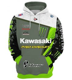 Great Kawasaki Motorcycle Fan Hoodie Xs - 5XL Beautiful design printed all over it Long-lasting and vivid color Unisex fit and comfortable The Hoodie is made by excellent quality fabric - 20% cotton, 75% polyester, 5% lycra. Take a look at all the items I have. Ask for certain T-shirt models i have a lot others  I would like to get photos and videos from satisfied buyers 🙂 ! Sizes chart: S - 50см / 69см M - 52см / 71см L - 54см / 72см XL - 56см / 74см XXL - 58см / 76см XXXL - 60см / 76см XXXXXL Sports Long Sleeve Hoodie With Sublimation Print, Long Sleeve Sports Hoodie With Sublimation Print, Long Sleeve Hoodie With Sublimation Print For Sports, Sublimation Print Hoodie For Sports Events, Sports Cotton Hoodie With Sublimation Print, Green Sports Hoodie With Crew Neck, Cotton Sports Hoodie With Sublimation Print, Green Crew Neck Sports Hoodie, Green Long Sleeve Moisture-wicking Hoodie