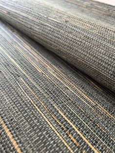 Natural Grasscloth Hemp Wallpaper  matte gray-brown  41065 Leather Look Wallpaper, Grasscloth Wallpaper Bathroom, Wallpaper Living Room Accent Wall, Hemp Wallpaper, Grey Grasscloth Wallpaper, Wallpaper Matte, Grass Cloth Wallpaper, Condo Inspiration, California Wallpaper