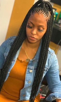 Layer Braids Black Hairstyles, 3 Layer Feed In Braids, Two Layer Braids, Braids With Straight Hair, Layers Braids, Crochet Braids Straight Hair, Layer Braids, Cornrow Braid Styles, Hair Braid Patterns