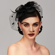 Category:Fascinators,Headpiece,Kentucky Derby Hat; Embellishment:Floral,Flower,Feather; Gender:Women's; Quantity:1pc; Style:Elegant  Luxurious; Occasion:Ladies Day,Horse Race,Wedding; Material:Feather; Head Circumference:54-58; Front page:WE; Shipping Weight:0.051 Derby Wedding, Foto Glamour, Horse Wedding, Derby Hats Fascinators, Wedding Party Accessories, Feather Hair Clips, Horse Race, Tea Party Hats, Fascinator Headband