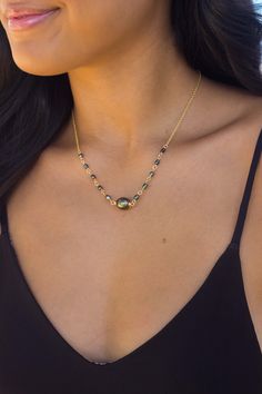 "Looking for something unique and different? This beautiful necklace displays a nice and small Tahitian Pearl paired with small and dainty tahitian keshis pearls . ✨This Listing is for Sterling Silver. For the Gold-filled necklace is click on the following link: Length : 17-18\" if you need a different size please specify at checkout . There is an extender on the back to make it more versatile and can be adjusted slightly about 1\" . Description ✨Tahitian pearls: Size : 8-9mm small and dainty si Single Strand Tahitian Pearl Jewelry With Round Beads, Handmade Tahitian Pearl Necklace Gift, Gold Necklace With Tahitian Pearl Round Beads, Tahitian Pearl Chain Necklace With Round Beads, Tahitian Pearl Drop Necklace With Round Beads, Tahitian Pearl Chain Necklace, Elegant Handmade Tahitian Pearl Necklace, Tahitian Pearl Briolette Necklace For Gifts, Tahitian Pearl Drop Jewelry With Round Beads