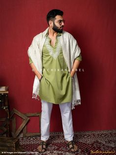 ▪ Fabric: Cotton ▪ Sleeves: Full Sleeves ▪ Collar: Mandarian Collar ▪ Kurta Length: 40-42 Inches ▪ Occasions: Party Wear, Festive Wear ▪ Garment Care: Hand Wash Only ▪ Price Includes: Only Kurta Trending Kurta For Men, Kurta Designs Men's, Stylish Boy Clothes, Indian Traditional Wear, Mens Kurta Pajama, Collar Kurta, Kurta Pajama Men, Boys Kurta Design, Stylish Boy