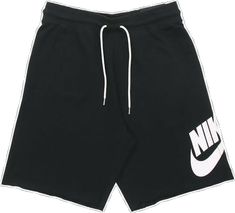 Nike Sportswear Shorts For Sports Events, Nike Sportswear Shorts For Sports, Nike Sports Shorts For Sports Season, Sporty Black Shorts For Sports Events, Black Cotton Shorts For Sports Events, Nike Athletic Sportswear Shorts, Black Shorts For Sports Events, Casual Athletic Shorts For Sports Season, Black Moisture-wicking Cotton Shorts