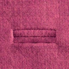 a close up view of a pink cloth