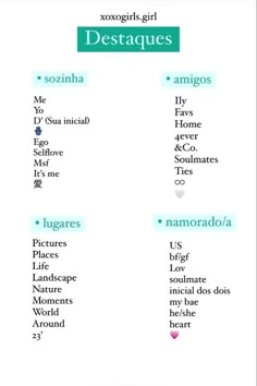 the names of different languages in spanish