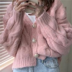 Super Chic Cable Knit Cardigan Comfortable And Soft Softgirl Outfits, Short Cardigan Sweater, Criss Cross Sweater, Crop Outerwear, Trendy Cardigans, Pull Rose, Pullover Mode, Short Cardigan, Sweater Crop