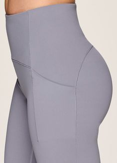 Feel confident and supported during your workout in our Power Play Tech Flex 7/8 Legging. Made with our smooth, quick-drying, moisture-wicking Tech Flex fabric, these ankle-length leggings provide light compression for a comfortable and streamlined fit while maintaining the squat-proof stretch you're looking for. The high rise, seamless curved waistband offers both style and support, and large side pockets provide functional storage for a hands-free experience. Curved Waistband, Running Outfits, Everyday Pants, Ankle Length Leggings, Workout Outfits, Plus Size Shopping, Pocket Leggings, Functional Storage, Squat Proof