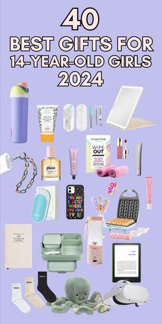 40 BEST WISHLIST WORTHY GIFT IDEAS FOR 14 YEAR OLD GIRLS 2024. Get the teen girl aesthetic right by choosing gifts from this gift guide, put together by the parent of a 14 year old girl. Use this list of ideas based on gifts currently popular with teenage girls. Birthday gift ideas for teen girls, beauty gifts for teens, tech gifts for teens, fitness gifts for teenage girls, unique, meaningful, TikTok viral gift ideas. Want 14 year old girls want for Christmas. What to buy a 14 year old girl Gifts For Girls Aesthetic, Birthday Gift Ideas To Ask For, Meaningful Gifts For Your Best Friend, Stuff For Birthday Gifts, 14th Girl Birthday Gifts, 22 Year Old Christmas Gifts, Christmas Ideas For 11 Year Girl, Teenager Christmas Gifts For Girls Ideas, Teen Girl Bday Gifts