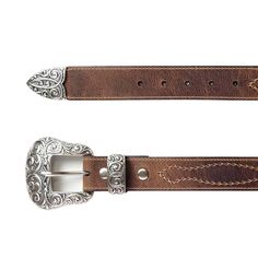 Genuine bison leather with a medium color pull-up and rich undertones, hand-painted flat edges, single and decorative contrast stitching, lined with full grain leather, silver plated buckle loop, tip buckle set, and snap closure. KEY FEATURES: American bison leather Made in the U.S.A. 40 mm belt width (1.57 inches) 5 belt holes - 1 inch apart each Snap enclosure for easy buckle swapping Bison Leather, American Bison, Leather Silver, Pull Up, Pull Ups, Full Grain Leather, Cognac, Snap Closure, 1 Inch