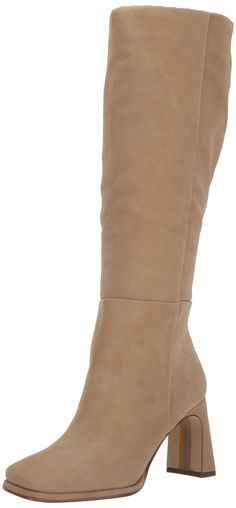 PRICES MAY VARY. Sam Edelman Issabel The perfect boot exists, and Issabel is proof. With an elegant tall silhouette and a cool flared heel, you'll want to wear them all this season (and the next one, too). Heel Height: 3.125 Inches Closure: Zipper Camel Tall Boots, Tall Beige Boots, Tan Suede Boots, Beige Boots, Slouchy Boots, Tan Boots, Boots Fall, Tall Boots, Sam Edelman