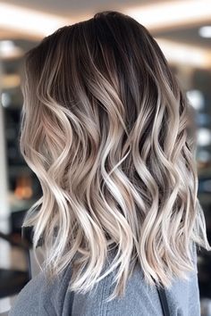 hair hairstyles,hair styles for long hair,hair cut,hair beauty,hair styles for medium hair,hair and skin and nails,hair hairstyling,hair length,hair straightener,hair drawing,hair cuts,hair colors #HairstyleTrends #HairTransformation #CurlyHairRoutine #BraidedHairstyles #HairColorInspiration #HairCareTips #ShortHairStyles #BalayageHair #WeddingHairstyles #HairAccessories #NaturalHair #HealthyHair #LongHairDontCare #MensHair #HairGoals #EasyHairstyles #HairGrowth #UpdoHairstyles #BlondeHair #HairProducts Heavy Blonde Balayage On Dark Hair, Blonde Balayage With Dark Underneath, Fall Bronde Balayage Long Hair, Grey Blend Balayage, Cool Balayage Blonde, Fall Hair Color For Brunettes With Blond, Reverse Balayage Blonde To Brown Short, Fall Hair Blonde And Brown, Black To Blonde Balayage Short Hair