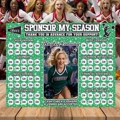 Customizable School Cheerleader Donation Calendar Template | Cheer Team Pick a Date to Donate School Fundraiser Cheerleader Fundraiser Ideas, Cheer Fundraising Ideas, Cheer Fundraiser Ideas, Cheer Fundraiser, Cheerleading Fundraiser, Fundraising Calendar, School Cheerleader, Cheerleading Ideas, Cheer Camp