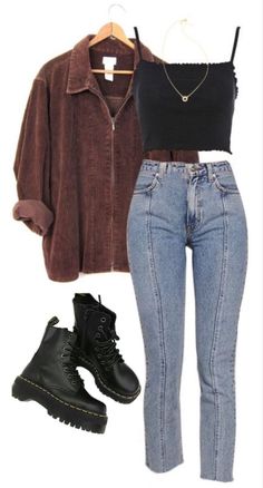 Moda Hippie, Look Grunge, Mode Boho, Neue Outfits, Looks Chic, Outfit Inspo Fall, Edgy Outfits