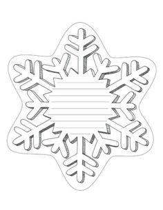 a snowflake cut out from paper on a white background