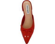 Women's Steve Madden Lorrin | Zappos.com Formal Slip-on Court Shoes With Flat Heel, Business Slip-on Heels With Pointed Toe, Chic Slip-on Heels With Branded Heel Counter, Elegant Slip-on Court Shoes For Office, Slip-on Almond Toe Court Shoes For Office, Business Flat Heels With Leather Sole, Formal Synthetic Kitten Heels Medium Width, Elegant Synthetic Kitten Heels For Formal Occasions, Chic Slip-on Low Heel Shoes