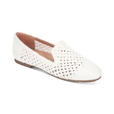 Simple Sophistication. The Eugene Smoking Flats From Gentle Souls By Kenneth Cole Merge Sleek Tailoring And An Understated Profile For A Look That Dresses Up Or Down With Ease. Almond-Toe Slip-On Flats. Multi-Layered Comfort System Utilizing Patented Flax Seed Technology And Cushioned Insole For Added Comfort. Condition: New In Box Size: 7 Medium Color: White Material Composition: Leather Upper; Leather Lining; Rubber Sole Style Number: Gs02147ra Care: Origin: China 100% Authentic Fast Fulfillme Woven Loafers, Flats Online, White Flats, Mens Gift Sets, Flax Seed, Baby Clothes Shops, Kenneth Cole, Pumps Heels, Slip On Sneaker