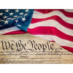 We The People Flag V2 Poster Print - Kimberly Allen-VARPDXKARC3666A Image 1 We The People Flag, Eye Health Facts, July Ideas, James Madison, We The People, Gingerbread Houses, Stock Paper, Eye Health, Fine Arts Posters