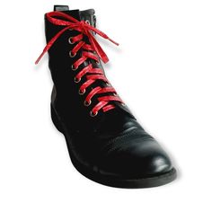 Don't settle for the boring shoes! Spice up your favorite sneakers or boots with our spooky shoelaces from Li'l Fox Designs. Each set of laces are hand-made and lightweight.  Red frosted shoelaces. Purchase is for 1 pair (2) of thin shoelaces. Laces measure approx. 40 inches. Shoelaces are handmade in a smoke-free and pet-free studio.  As soon as your purchase is made, your laces will be packaged up and sent out to you.  Need custom laces? Find the custom laces listing or message me. I would love to create something for you. https://www.etsy.com/listing/1155383793/ Get back to my shop, lilfoxdesign.etsy.com *Actual colors may vary. This is due to how various devices (computer monitors, phones, tablets) display colors differently or your specific settings (such as blue-light filters) change Goth Glam, Halloween Goth, Light Filters, Fox Design, Don't Settle, Shoe Insoles, Blood Red, Red Lace, Computer Monitors