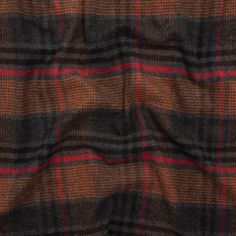 Indulge in fresh cider donuts and apple pie in this Plaid Cotton Twill Flannel, featuring an ultra-soft hand and supple drape.Suggested Projects:  Lightweight Jackets, Shirts, Dresses, SkirtsContent:  100% CottonStretch:  NoneOpacity:  Mostly OpaqueBlack, burnt orange, and red lines overlap in a breathtaking plaid pattern atop a charcoal background. With a 100% cotton composition, this fabric underwent a brushed finishing technique, resulting in a fuzzy face and elevating the already soft qualities of flannel. Its medium-weight and supple drape are perfect for a range of sewing projects: comfortably create button-up shirts, wrap-around dresses, structured cardigans, and other cold-weather garments. Mostly opaque, a lining isn’t necessary but may be added for increased structure and opacity Orange Casual Cotton Flannel Shirt, Flannel Fabrics, Orange Flannel, Charcoal Background, Flannel Fabric By The Yard, Vintage Plaid Cotton Flannel Shirt, Wrap Around Dress, Mood Fabrics, Soft Hands