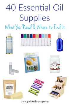 A full list of my favourite essential oils supplies & accessories! Essential oil containers, carrier oils, diy supplies, tools, books, storage & more! Makeup Storage Containers, Books Storage, Lips Nails, Essential Oil Accessories, List Of Essential Oils, Essential Oils Cleaning, Essential Oil Storage