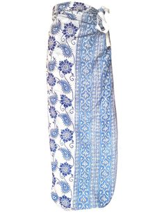 Mom's Favorite Blue Sarong - Passion Lilie - Fair Trade - Sustainable Fashion Blue Sarong, Bodhi Leaf, Skirt Wrap, Fitness Activewear, Moms Favorite, Blue And White Floral, Wrap Scarf, Blue Floral Print, Blue Paisley