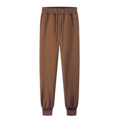 Mens Joggers Sweatpants Casual Hip Hop Trousers Gyms Tracksuit Workout Track Pants Brand Jogger Fitness Cotton Pants Men Solid Color Leisure Pants For Fall, Sporty Brown Pants, Solid Color Leisure Pants With Side Pockets, Leisure Ankle-length Joggers, High-waisted Pants For Leisure, Brown Tapered Leg Pants For Loungewear, Casual Brown Tapered Leg Pants For Loungewear, Brown Tapered Leg Loungewear Pants, Solid Sweatpants With Side Pockets