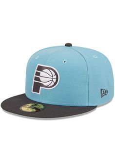 This Indiana Pacers Blue Fitted Hat features a front embroidered tonal team logo on a structured crown with flat visor and fitted sizing. You'll be ready to show your Pacers pride with this Cap! Go Pacers! New Era Color Pack 59FIFTY, Front tonal embroidered team logo, Fashion-inspired colorways, Side New Era flag, Fitted sizing, Polyester, Wipe clean with cloth or cleaning kit, 4 Blue Snapback Hat With Logo Patch For Sports, Blue Fitted Hat With Logo Patch And Flat Bill, Blue Sports Fitted Hat With Logo Patch, Blue Collegiate Fitted Hat For Streetwear, Blue Snapback Hat With Logo For Baseball Season, Blue Flat Bill Snapback Hat For Game Day, Blue Fitted Hat With Logo Patch For Sports, Blue Flat Bill Fitted Hat With Logo Patch, Blue Fitted Hat With Flat Brim For Game Day