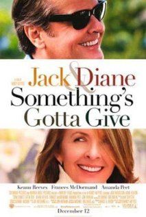 the movie poster for something's gota give starring actors jack nelson and diane keaton