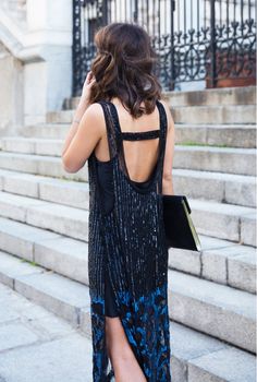 Chic low-back sequin slip dress Sequin Slip Dress Outfit, Dress New Year, Sequin Slip Dress, Neon Prom Dresses, Slip Dress Outfit, New Years Eve Outfits, My Fashion