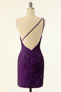 Hoco Inspo, Tight Homecoming Dress, Sequin Homecoming Dress, Short Formal Dress, Lovely Partner, Mini Homecoming Dresses, Dress Occasion, Mini Dress Formal, School Dance