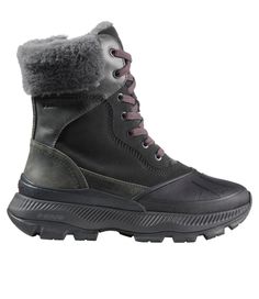 Long loved for their waterproof protection and tough-as-nails durability, our Storm Chaser lace-up boots are now better than ever. Our softest midsole provides exceptional cushioning while the updated outsole offers even more all-weather traction and stability. Order regular shoe size. (For half sizes not offered, order up to next whole size). PFC/PFAS-free durable water repellent (DWR). Traction: Lugged VertiGrip rubber outsole Easy On/Off: Lace-up design with side zipper and molded heel clip C Weatherproof Gore-tex Lace-up Boots, Winter Combat Boots With Reinforced Heel For Outdoor, Winter Hiking Lace-up Boots With Reinforced Heel, Waterproof Lace-up Combat Boots For Outdoor Activities, Rugged Waterproof Combat Boots For Walking, Waterproof Lace-up Combat Boots For Outdoor, High-top Lace-up Boots With Reinforced Heel For Outdoor Activities, Rugged Waterproof Lace-up Boots For Walking, Winter Combat Boots With Laces For Outdoor