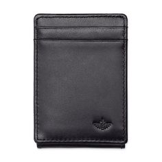 This men's RFID-blocking smooth leather wallet from Dockers perfectly fits into your front pocket thanks to its slim and compact design, engineered to carry all of your essentials in a convenient and secure silhouette. This men's RFID-blocking smooth leather wallet from Dockers perfectly fits into your front pocket thanks to its slim and compact design, engineered to carry all of your essentials in a convenient and secure silhouette. FEATURES 5 card slots/ID windows (including 1 top pocket and 1 Functional Bifold Wallet With Rfid Blocking, Black Leather Wallet With Rfid Blocking, Functional Rectangular Business Wallet, Black Rfid Blocking Wallet For Business, Functional Black Leather Wallet, Functional Rectangular Business Card Holder, Black Trifold Wallet With Rfid Blocking For Daily Use, Classic Leather Wallets With Cell Phone Pocket, Classic Leather Wallet With Cell Phone Pocket