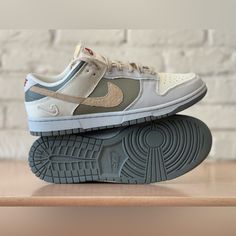 Nike Dunk Low Coconut Milk Dark Stucco Basketball Fz4341-100 Women 12 / Men 10.5 Nike Dunks Men, Nike Dunk Low Coconut Milk, Cool Nike Shoes, Shoe Plug, Dark Stucco, Aesthetic Dream, Trendy Shoes Sneakers, Nike Fashion Shoes, All Nike Shoes