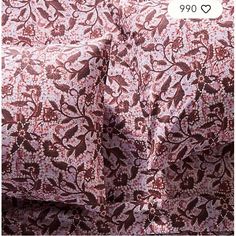 an image of a pink and brown floral print bedding set with matching pillow cases